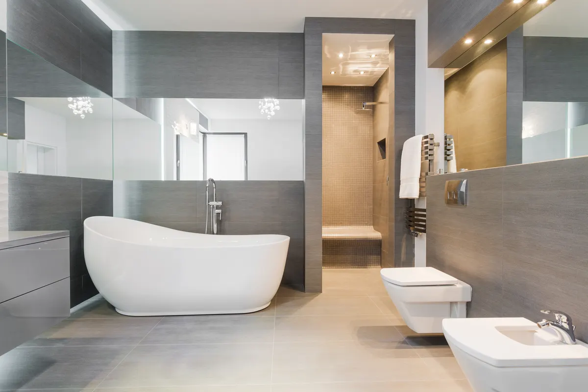 Modern bathroom